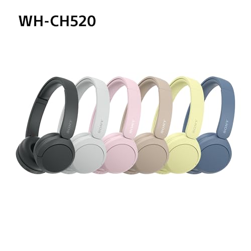 Sony WH-CH520 – Casque Bluetooth Supra-Auriculaire avec Autonomie de 50h et Connexion Multipoint