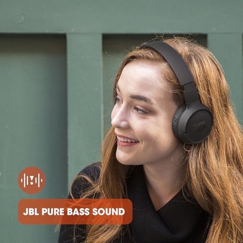 JBL Tune 510BT – Casque Bluetooth Supra-Auriculaire avec Son Pure Bass et Autonomie 40h