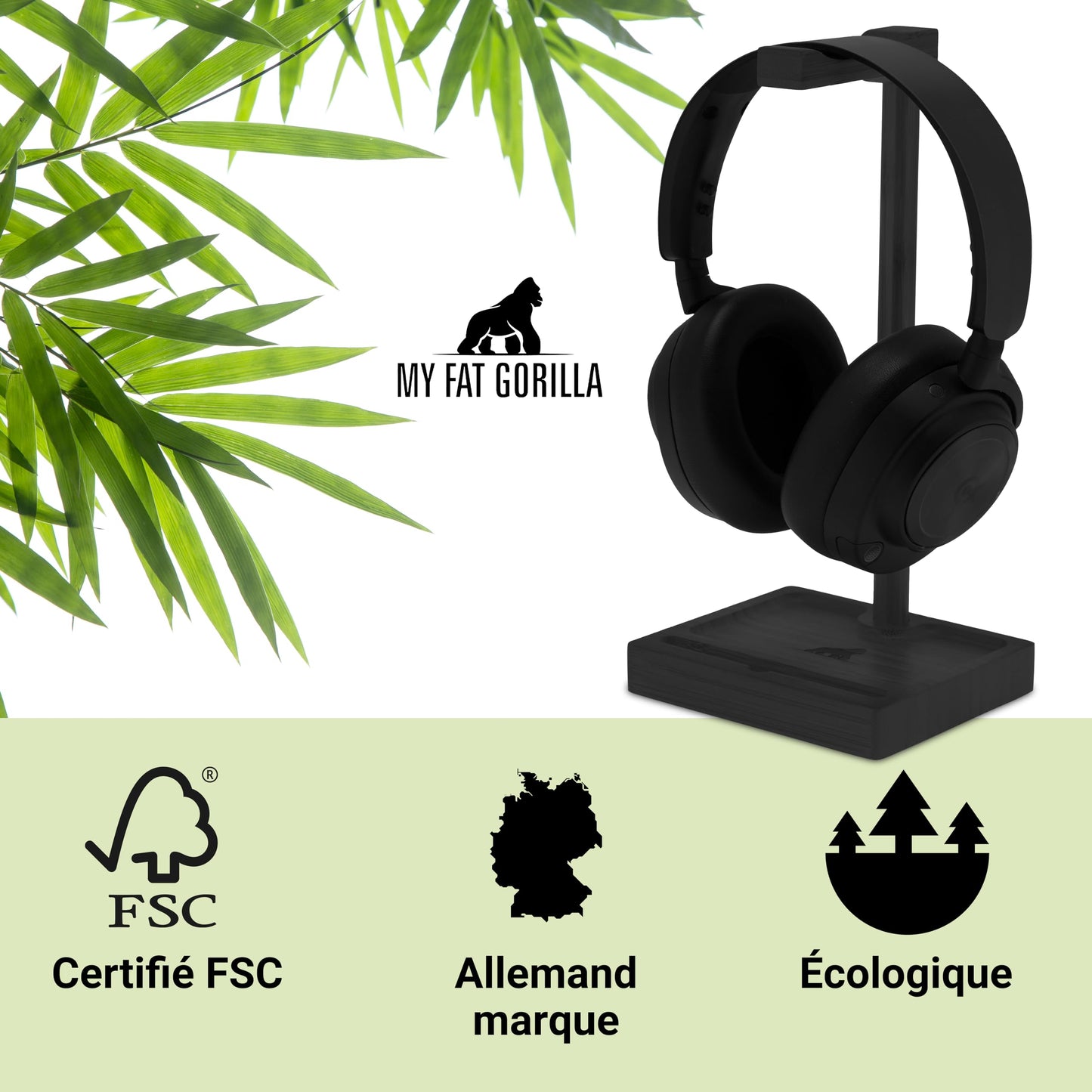 Support en Bambou pour Smartphone et Tablette – MY FAT GORILLA