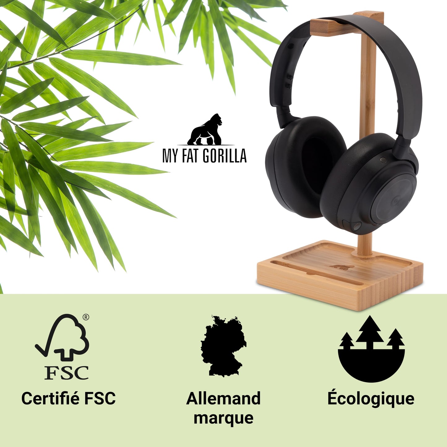 Support en Bambou pour Smartphone et Tablette – MY FAT GORILLA