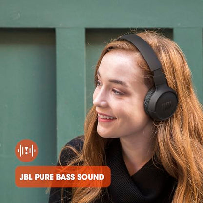JBL Tune 510BT – Casque Bluetooth Supra-Auriculaire avec Son Pure Bass et Autonomie 40h
