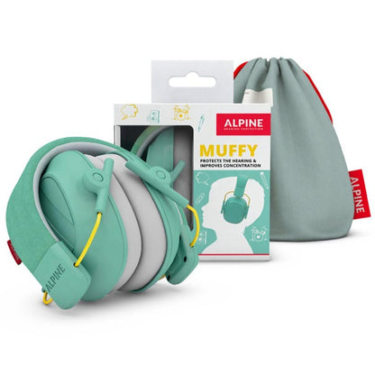 Casque Antibruit Enfant Alpine Muffy Kids – Protection Auditive 25 dB, Confortable et Réglable