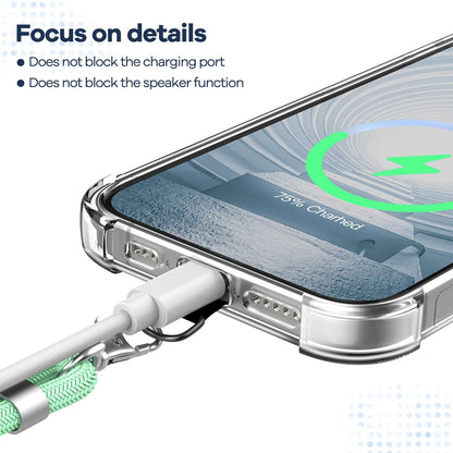 Cordon Téléphone Caslord – Lanière Universelle 1,6 m avec 2 Patchs Durables