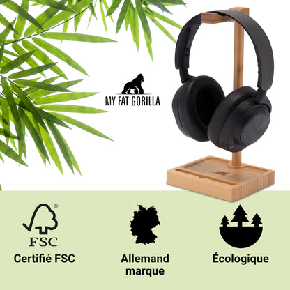 Support en Bambou pour Smartphone et Tablette – MY FAT GORILLA